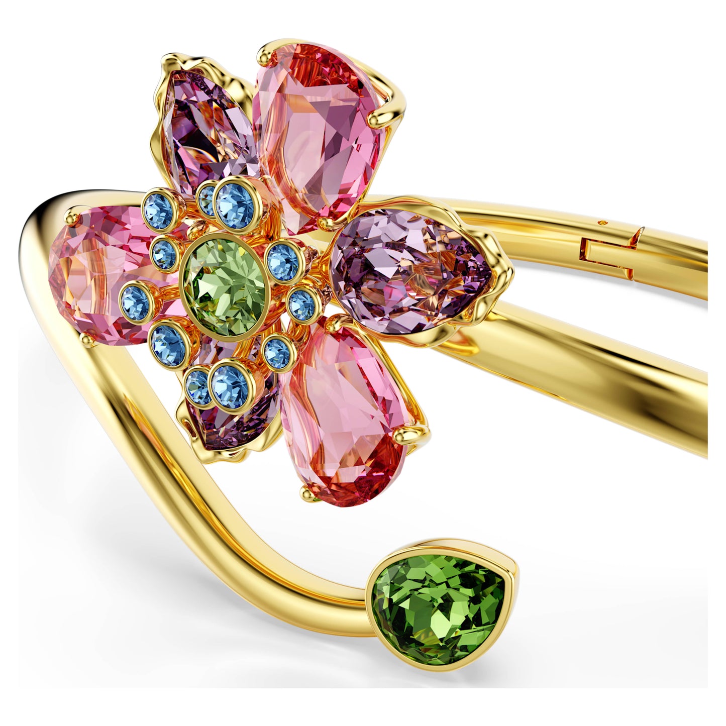 IDYLLIA BANGLE FLOWER - MULTICOLOURED, GOLD