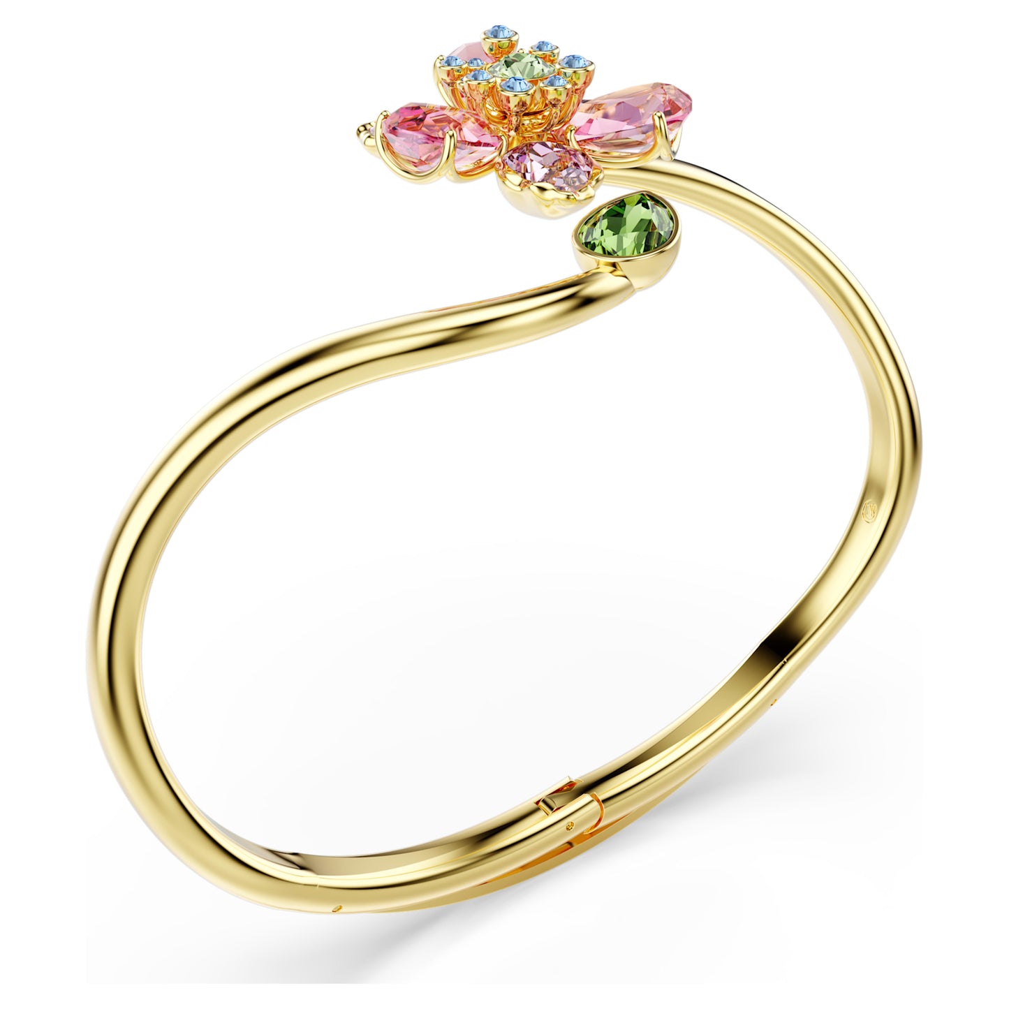 IDYLLIA BANGLE FLOWER - MULTICOLOURED, GOLD