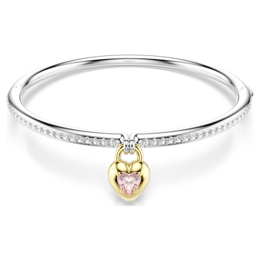 IDYLLIA BANGLE HEART - PINK, MIXED-METAL
