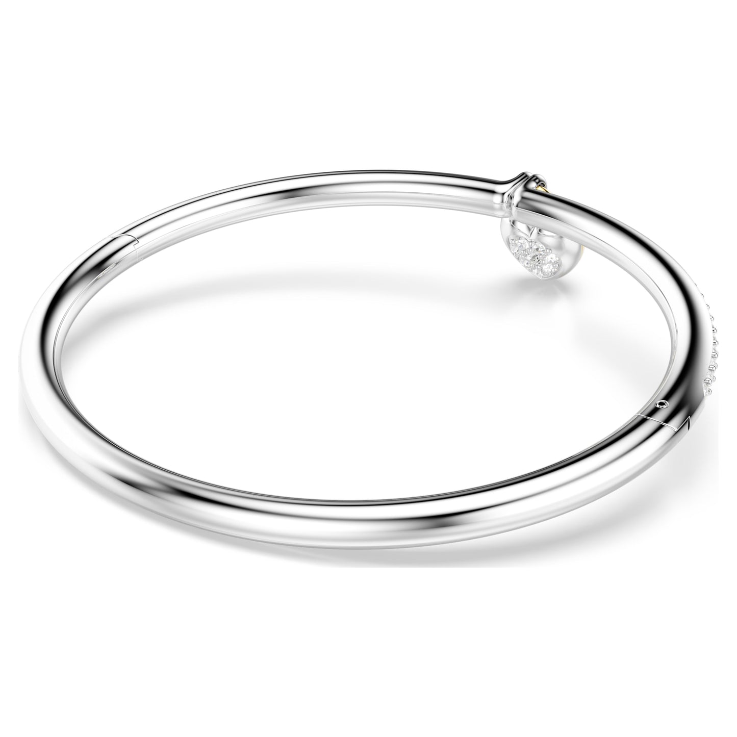 IDYLLIA BANGLE HEART - PINK, MIXED-METAL
