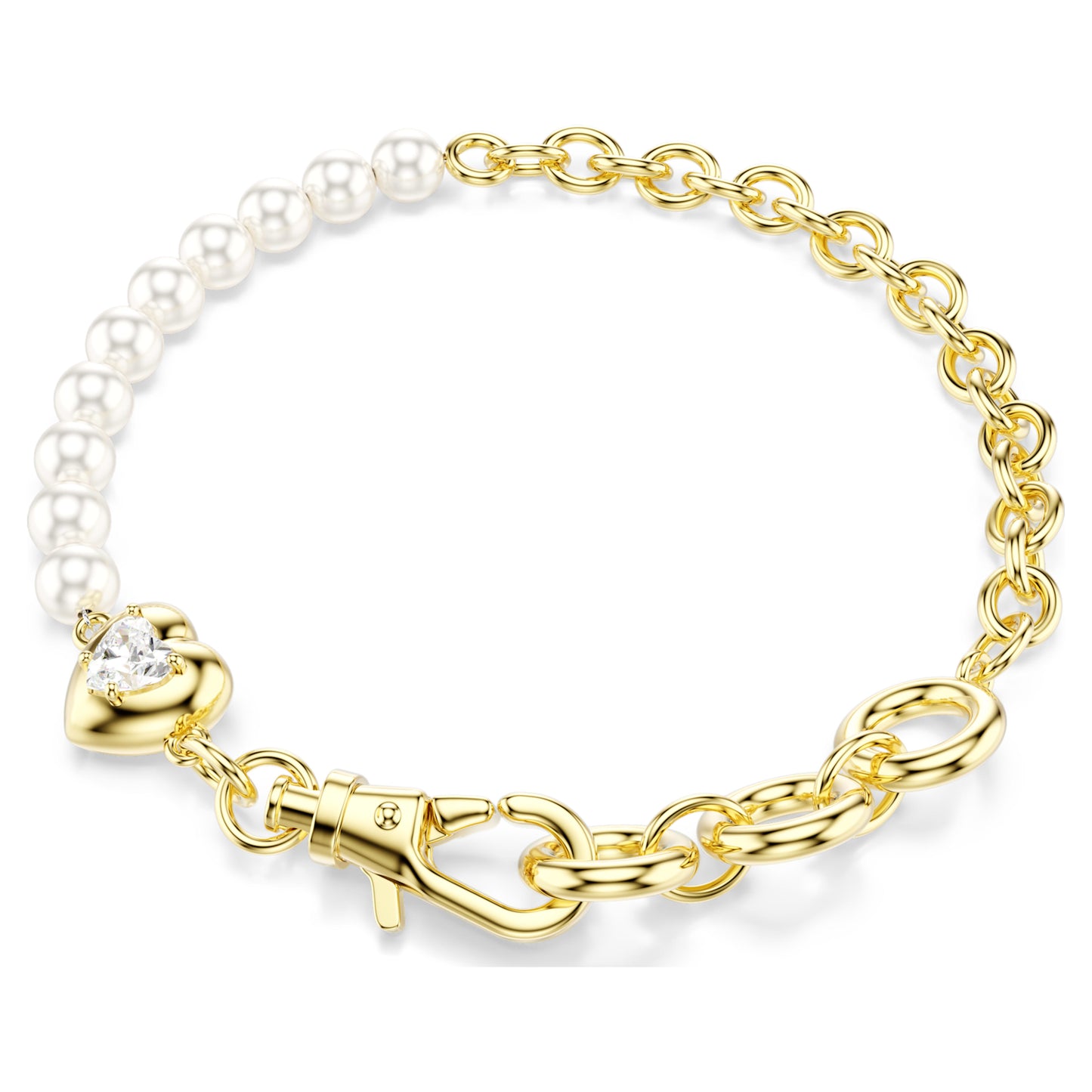 IDYLLIA BRACELET PEARL - WHITE, GOLD