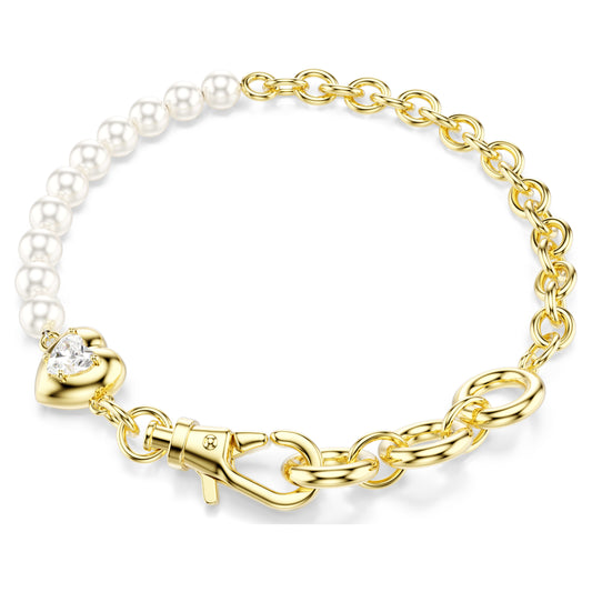 IDYLLIA BRACELET PEARL - WHITE, GOLD