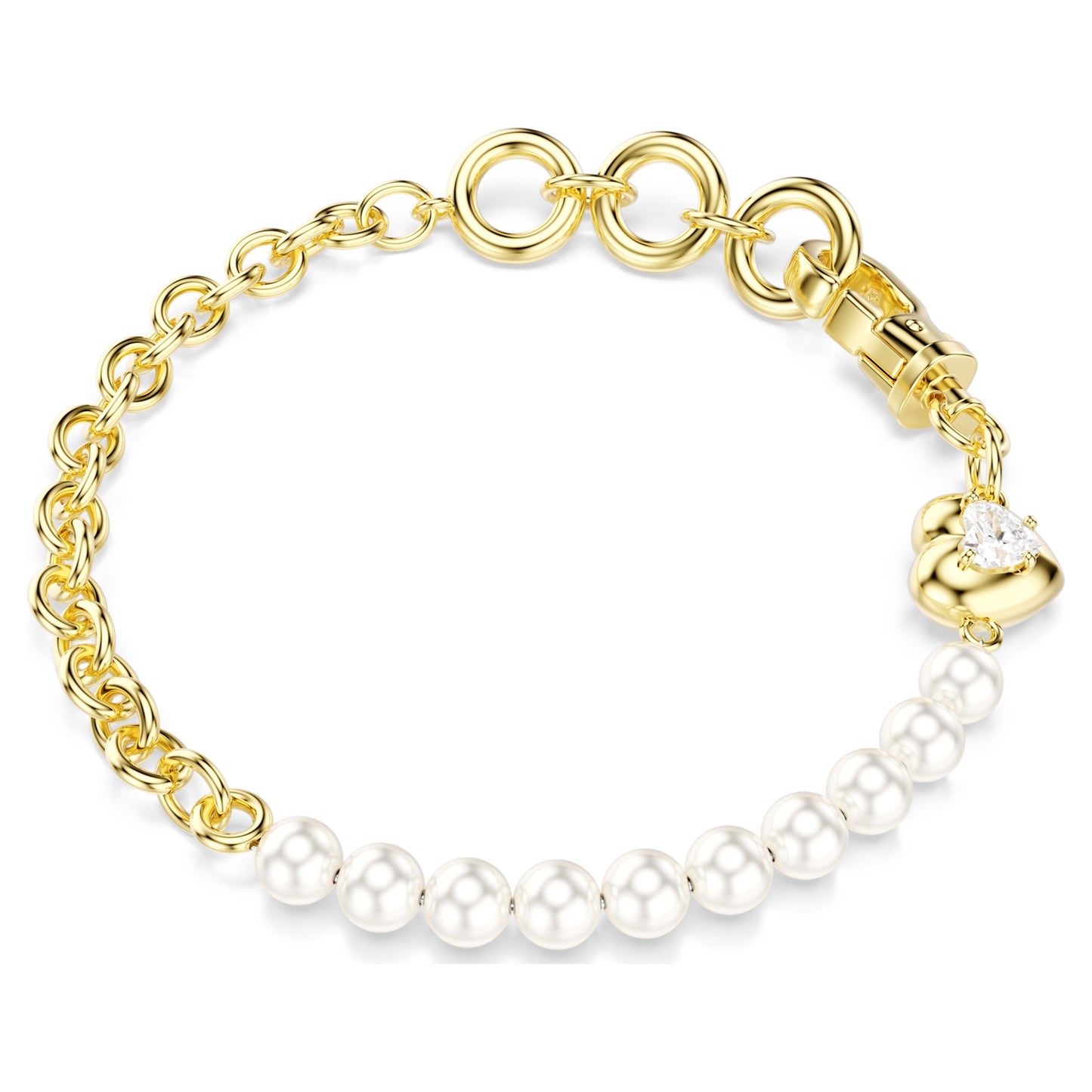 IDYLLIA BRACELET PEARL - WHITE, GOLD