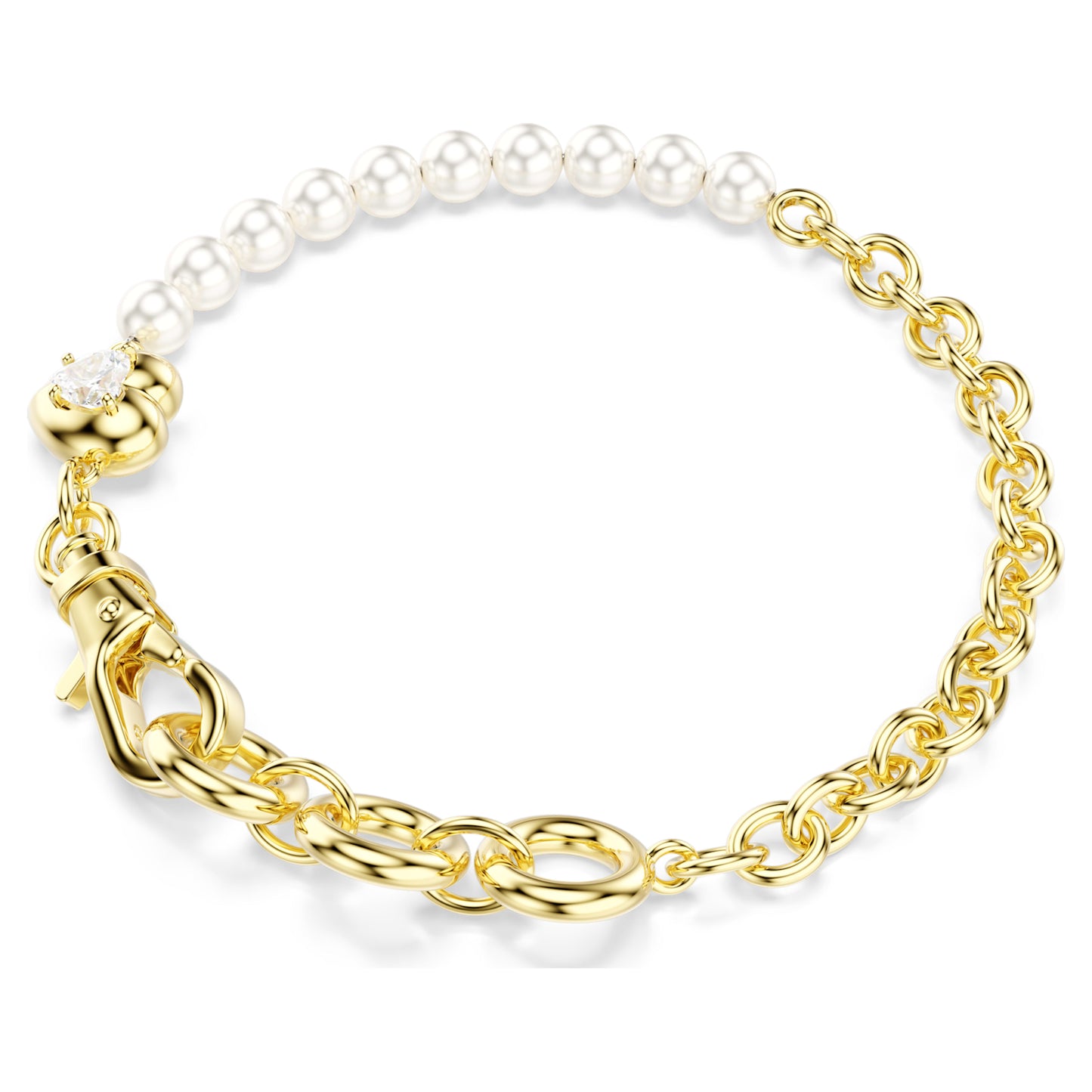IDYLLIA BRACELET PEARL - WHITE, GOLD