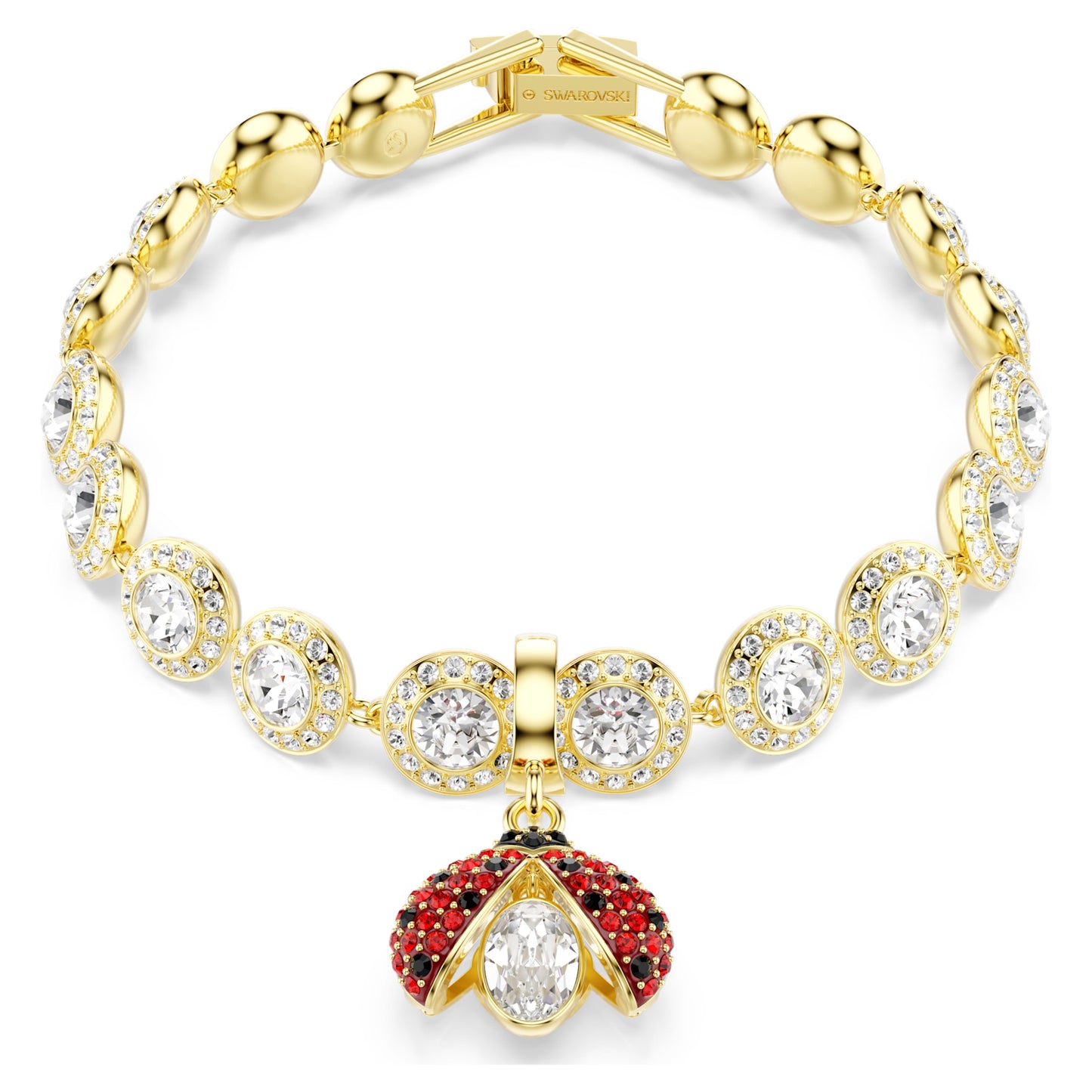 IDYLLIA CHARM LADYBUG - RED, GOLD