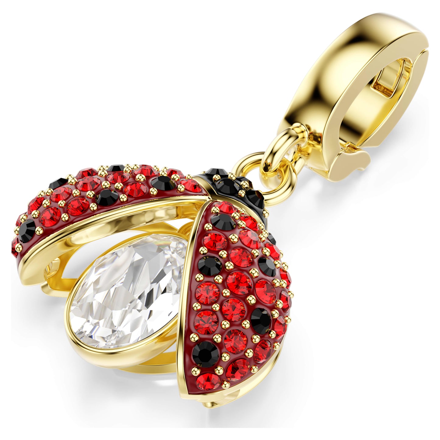 IDYLLIA CHARM LADYBUG - RED, GOLD