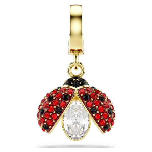 IDYLLIA CHARM LADYBUG - RED, GOLD