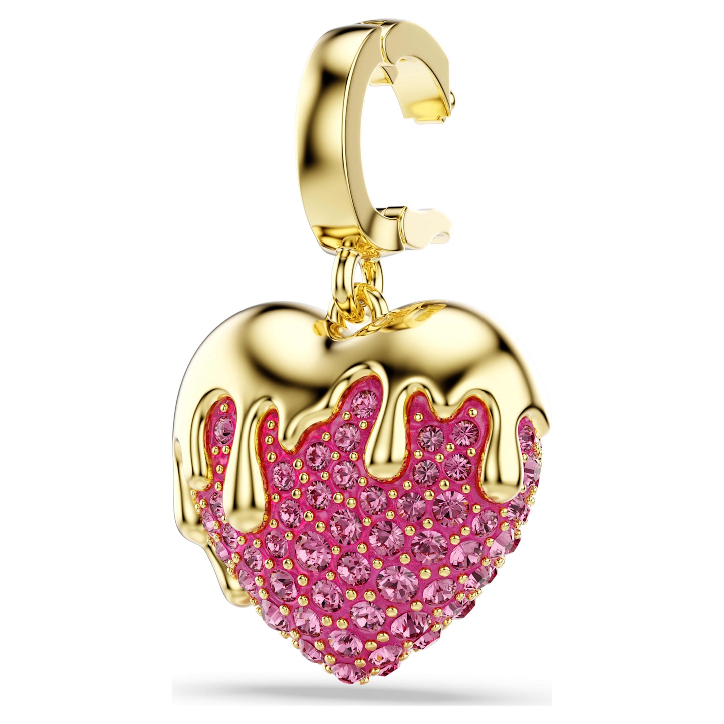 IDYLLIA CHARM HEART - PINK, GOLD