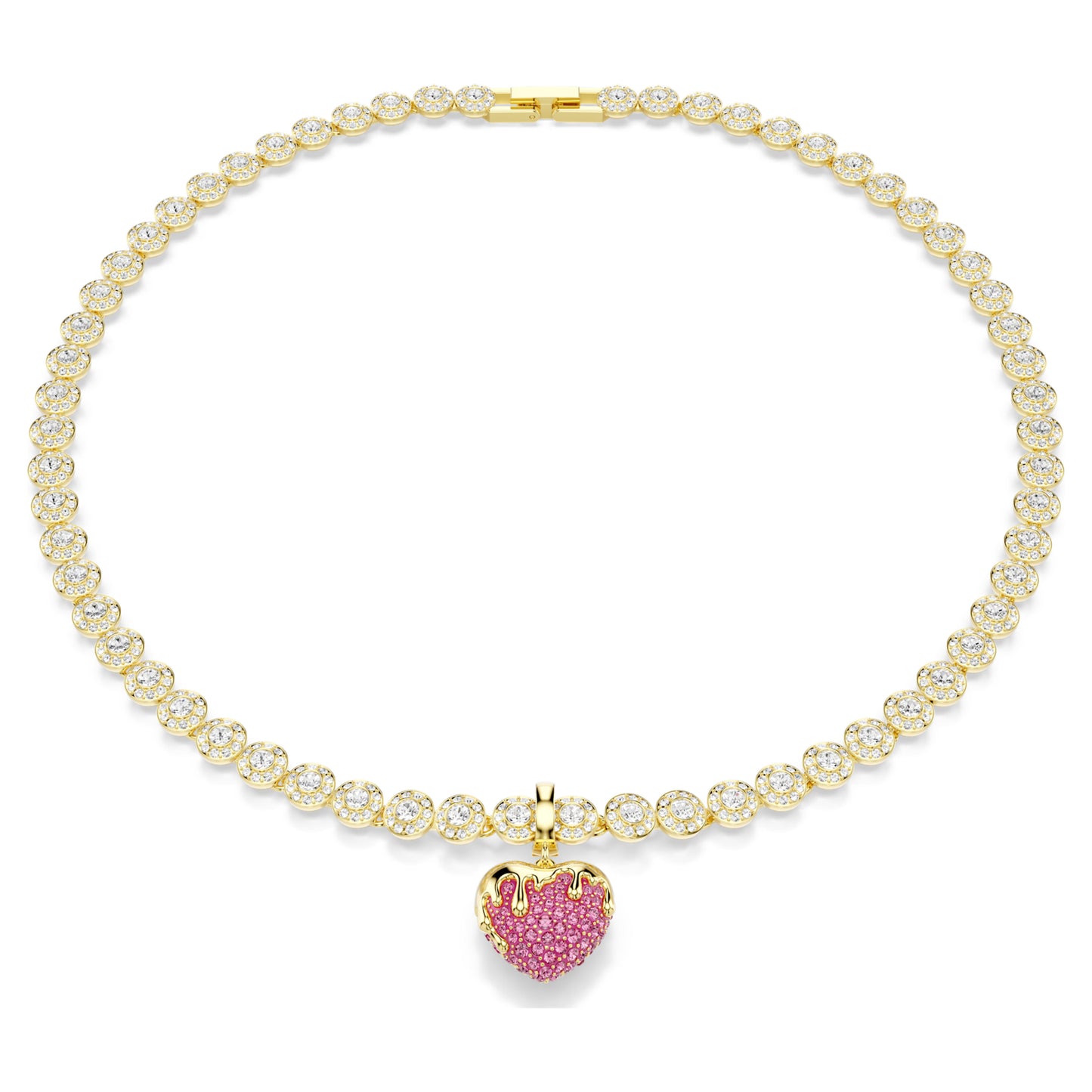 IDYLLIA CHARM HEART - PINK, GOLD
