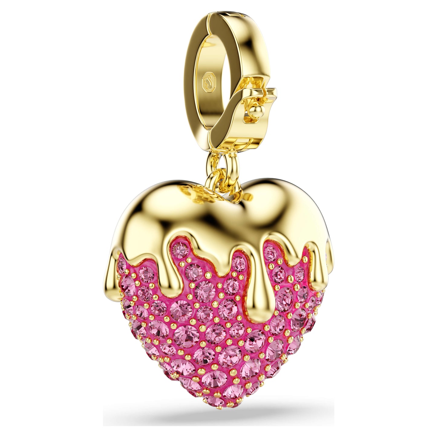IDYLLIA CHARM HEART - PINK, GOLD