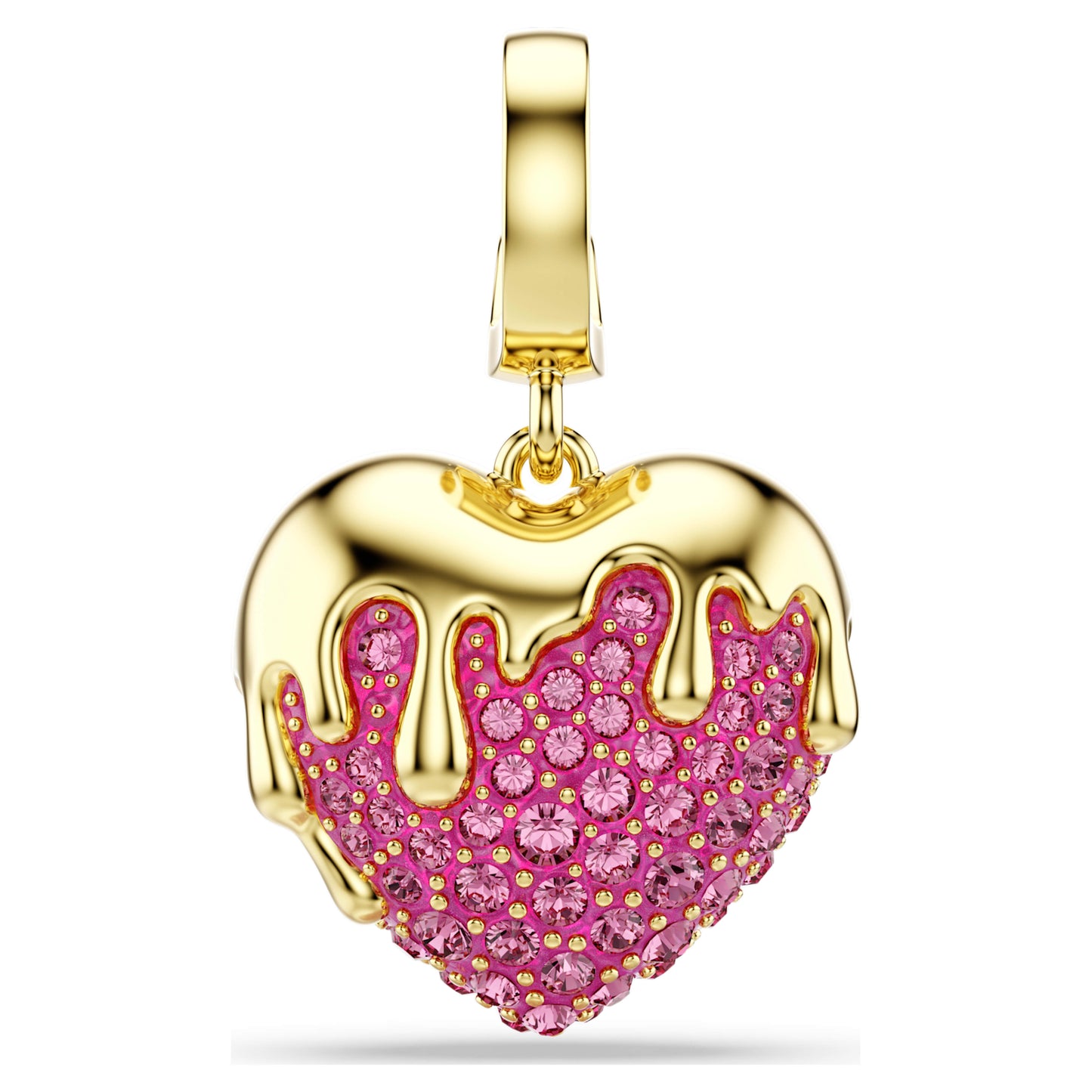 IDYLLIA CHARM HEART - PINK, GOLD