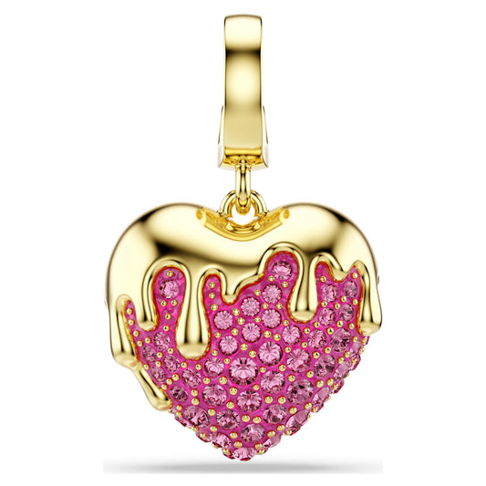 IDYLLIA CHARM HEART - PINK, GOLD