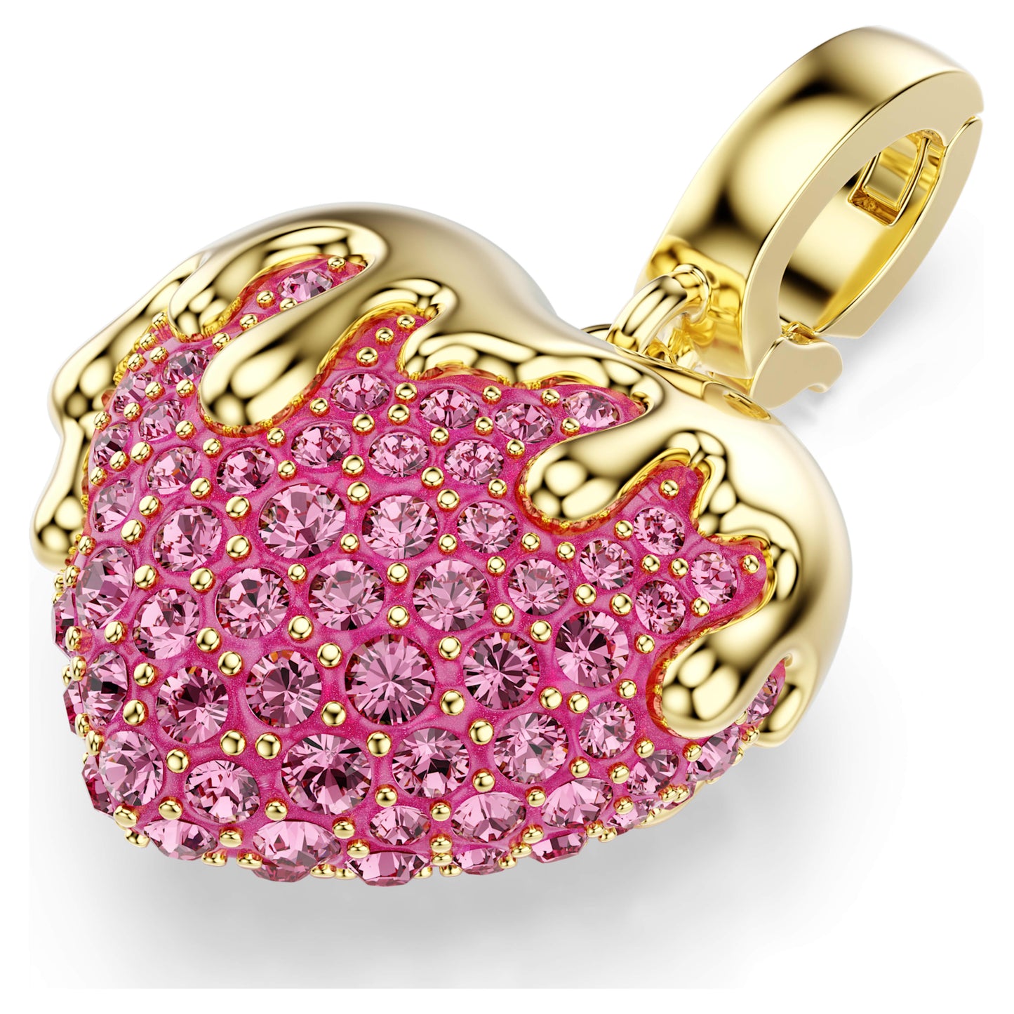 IDYLLIA CHARM HEART - PINK, GOLD