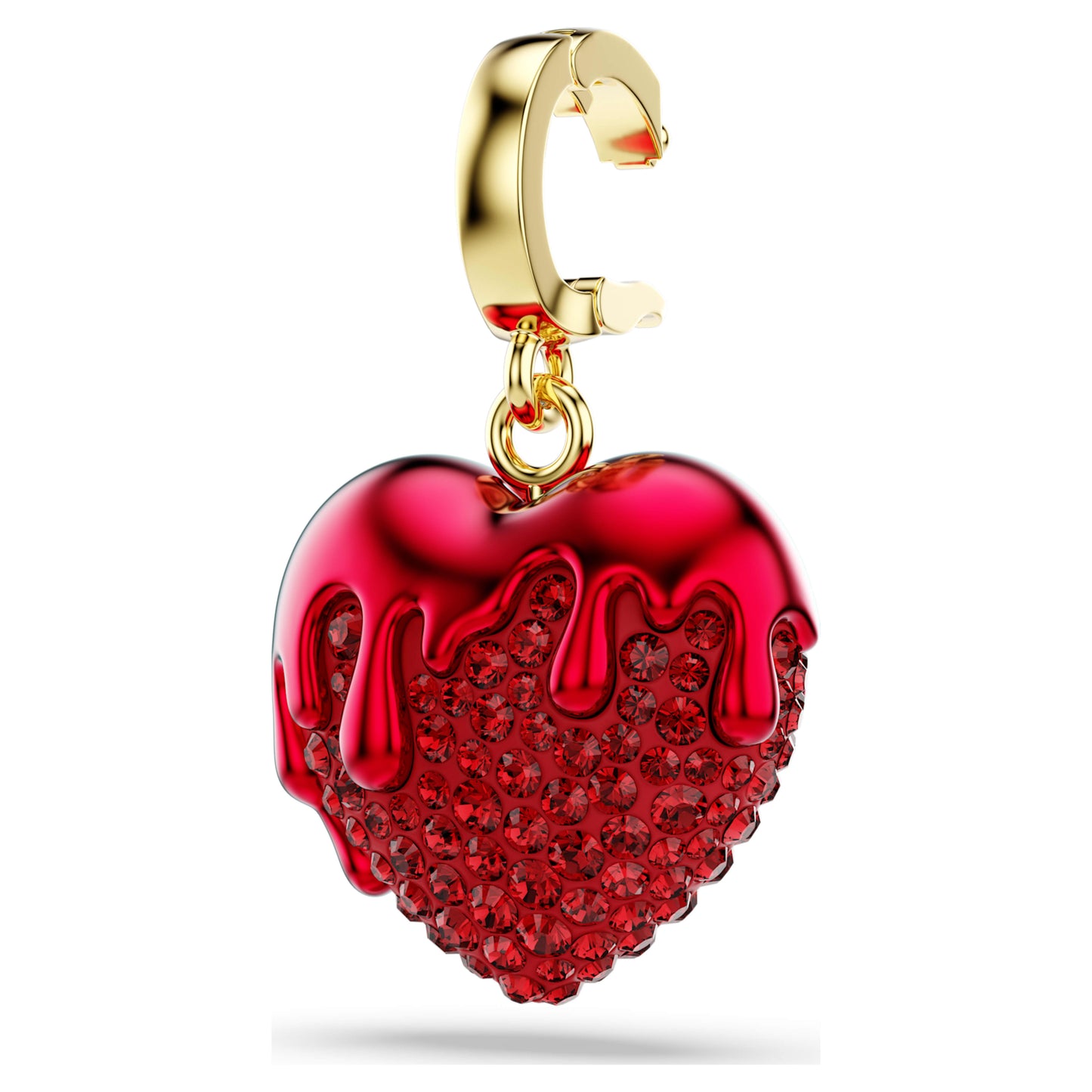 IDYLLIA CHARM HEART - RED, GOLD
