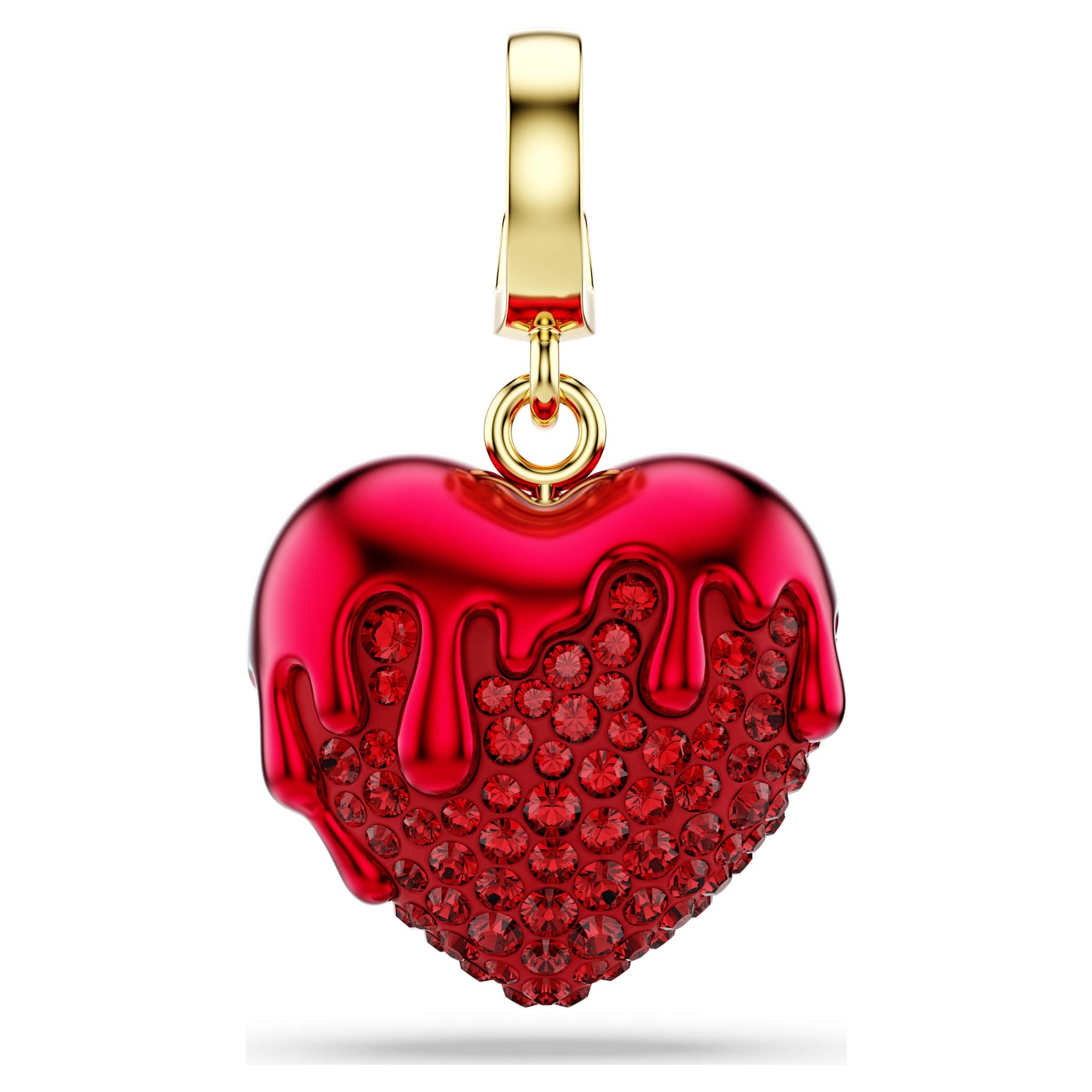 IDYLLIA CHARM HEART - RED, GOLD