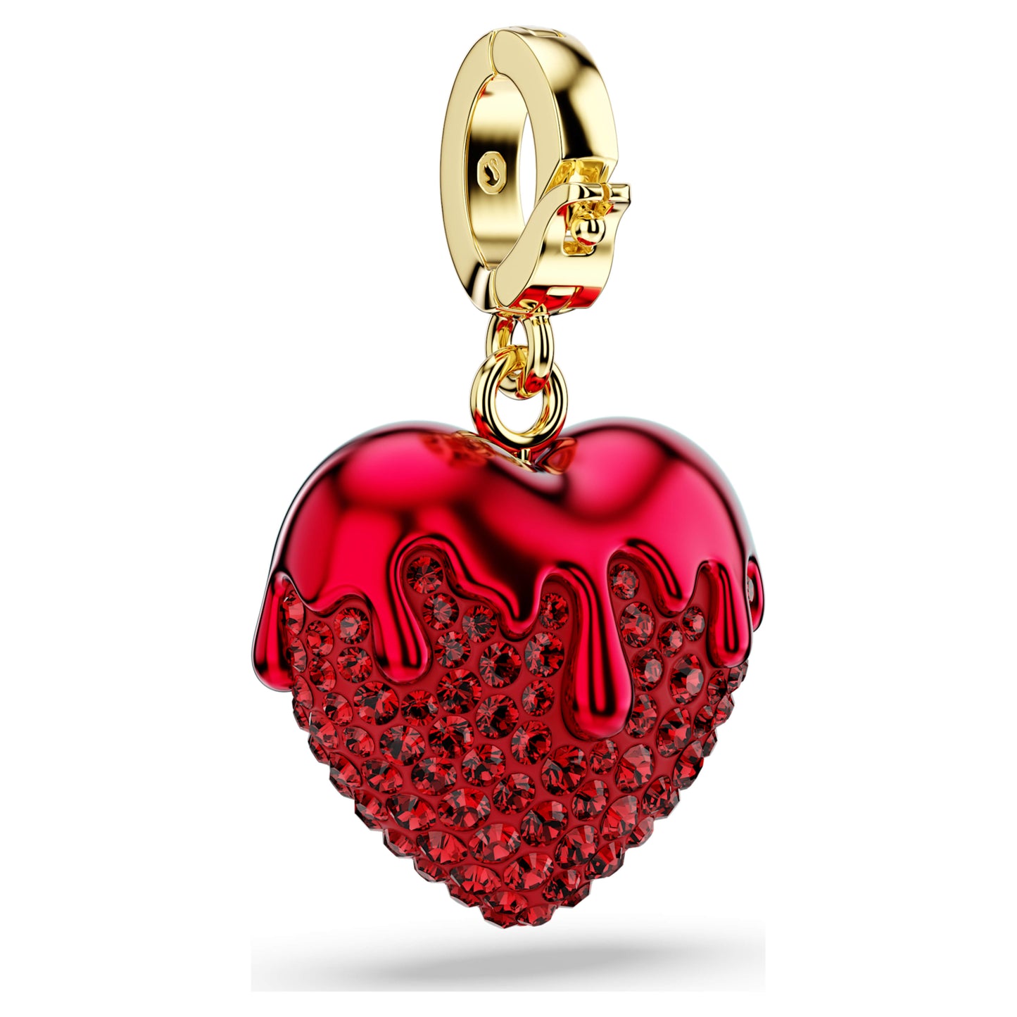 IDYLLIA CHARM HEART - RED, GOLD