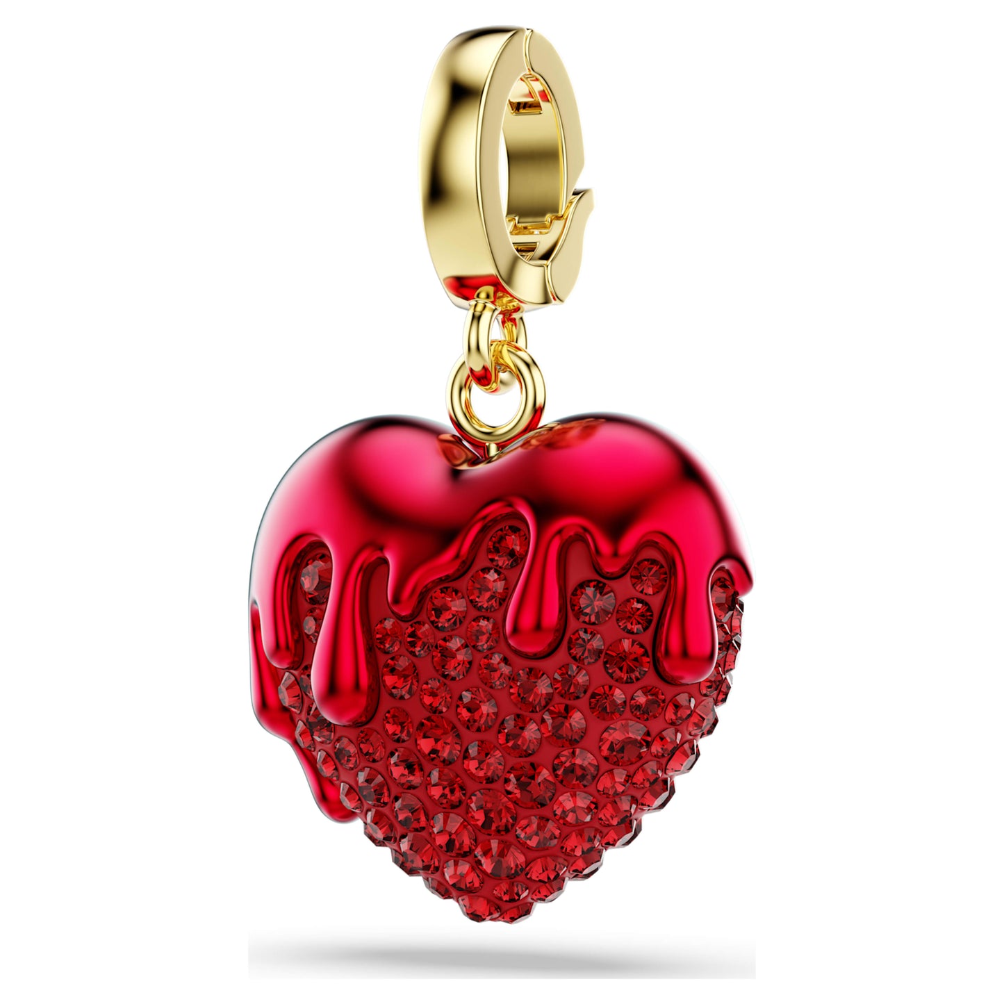 IDYLLIA CHARM HEART - RED, GOLD