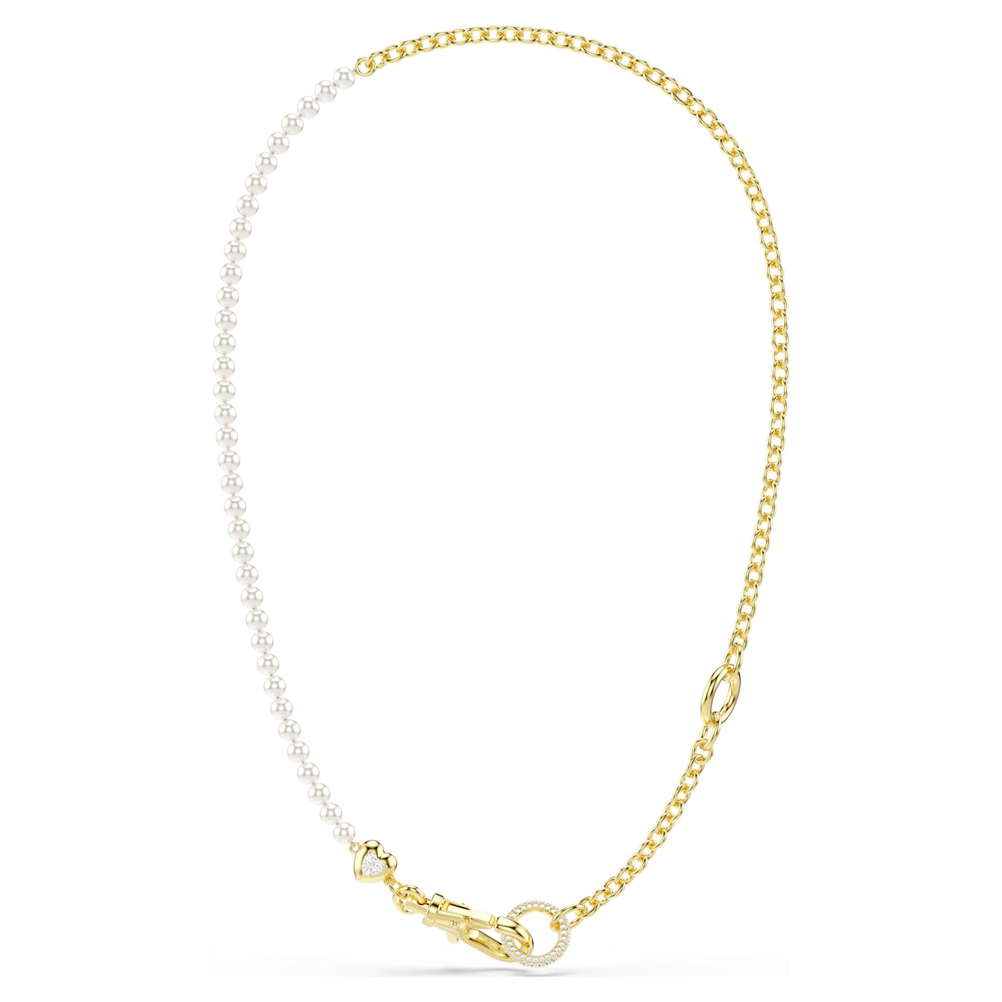 IDYLLIA NECKLACE PEARL - WHITE, GOLD
