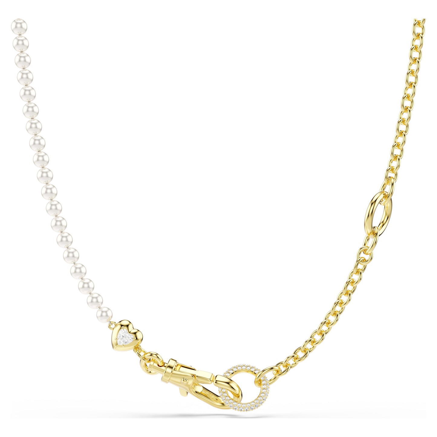IDYLLIA NECKLACE PEARL - WHITE, GOLD
