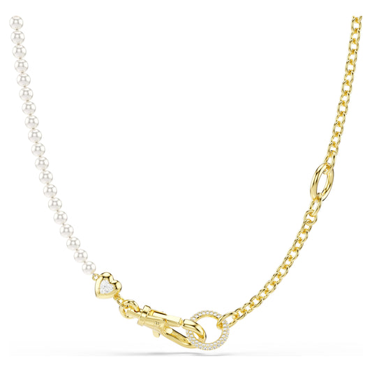 IDYLLIA NECKLACE PEARL - WHITE, GOLD