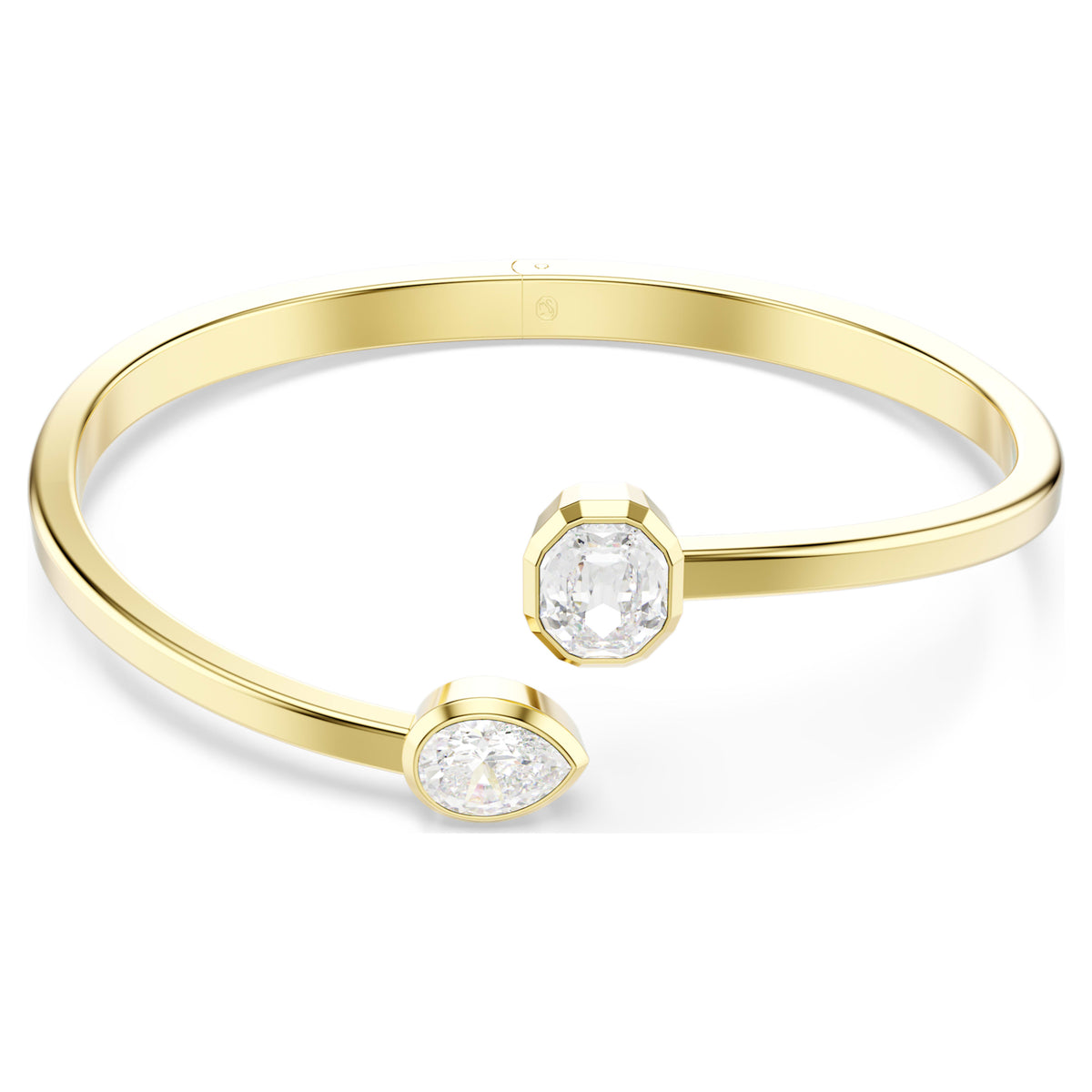 IMBER BANGLE - WHITE, GOLD