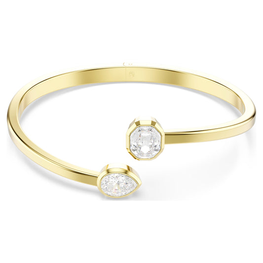 IMBER BANGLE - WHITE, GOLD