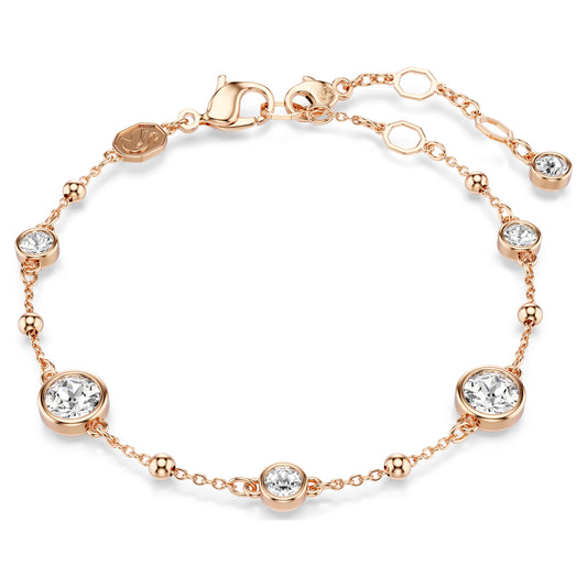 IMBER BRACELET - WHITE, ROSE-GOLD