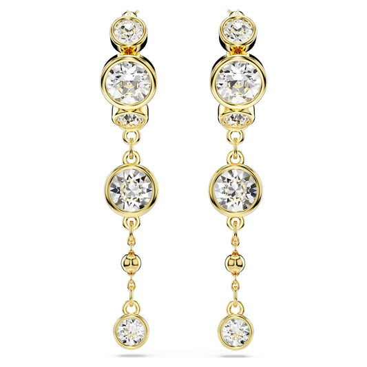 IMBER DROP EARRINGS - WHITE, MIXED-METAL