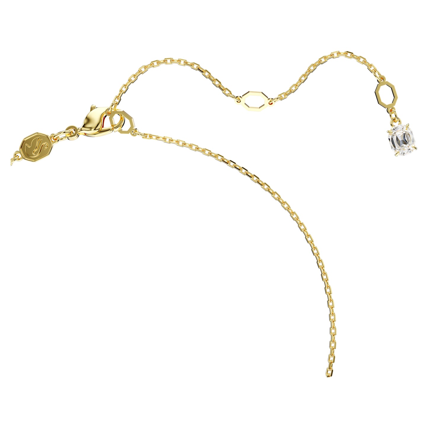 IMBER PENDANT - WHITE, GOLD