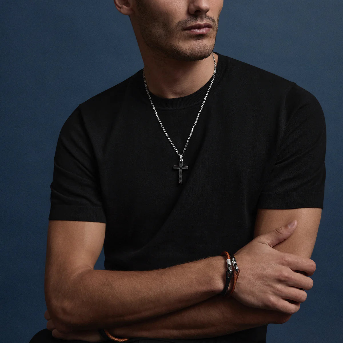 KINSHIP MEN'S LEATHER BRACELET