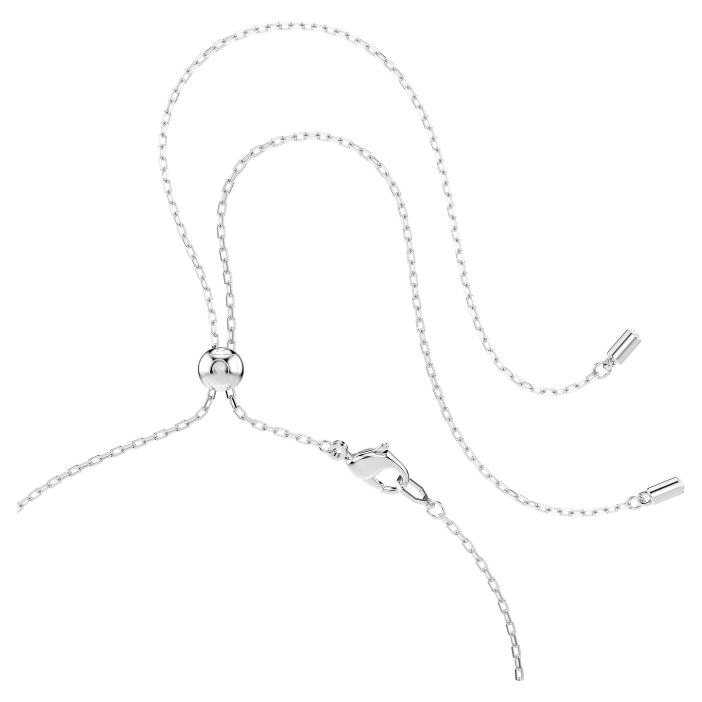 MAGIC PENDANT AND BROOCH SNOWFLAKE - BLUE, RHODIUM