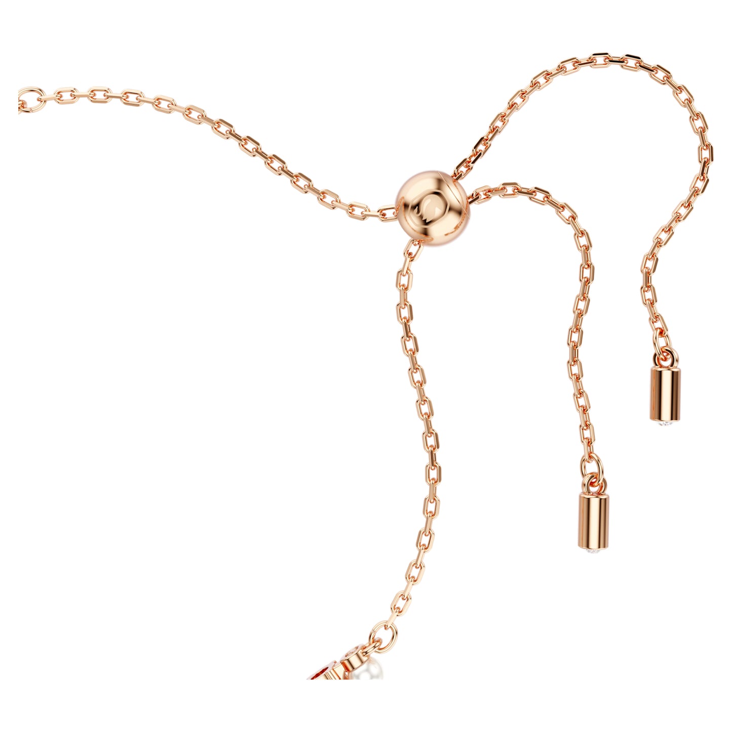 MATRIX BRACELET TENNIS - WHITE, ROSE-GOLD