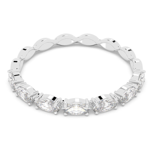 MATRIX VITTORE RING MARQUISE - WHITE, RHODIUM