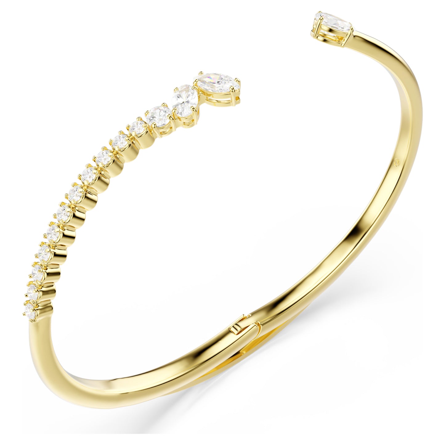 MESMERA BRACELET - WHITE, 18K GOLD