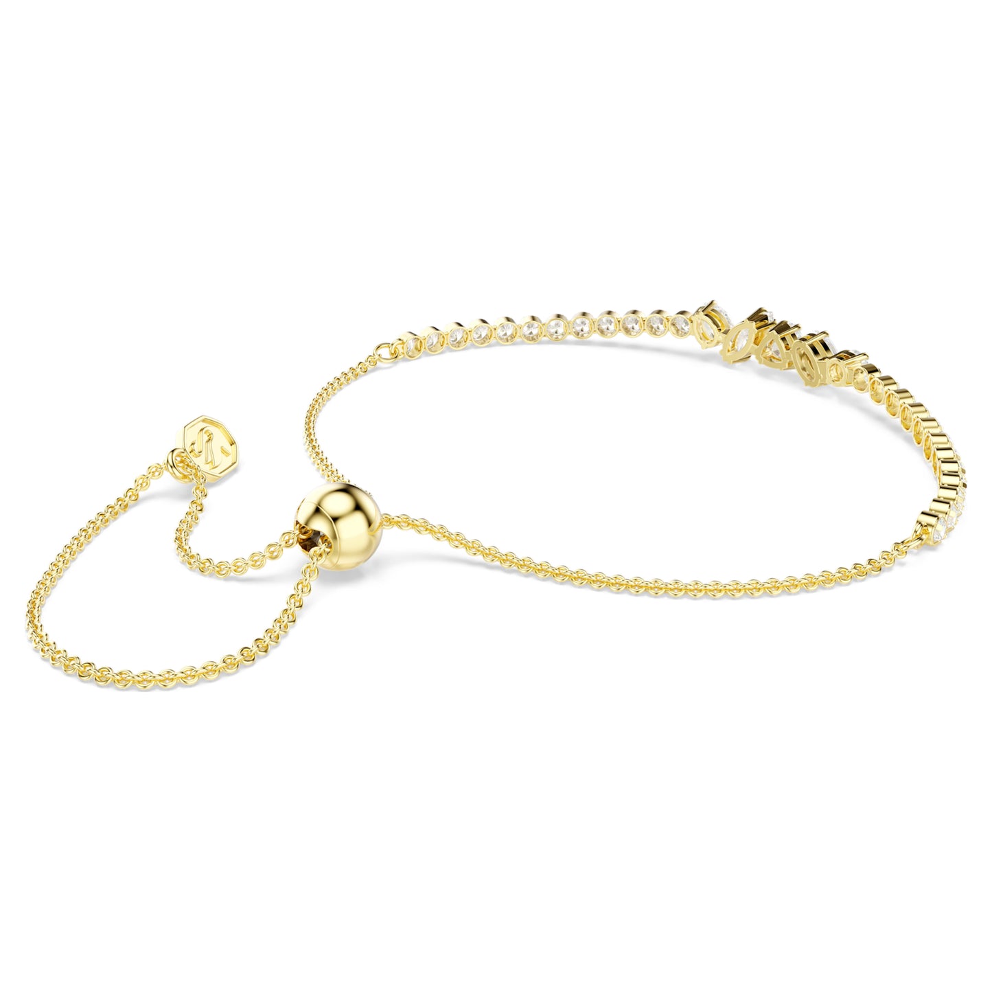 MESMERA BRACELET - WHITE, 18K GOLD