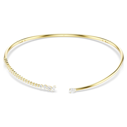 MESMERA CHOKER - WHITE, 18K GOLD