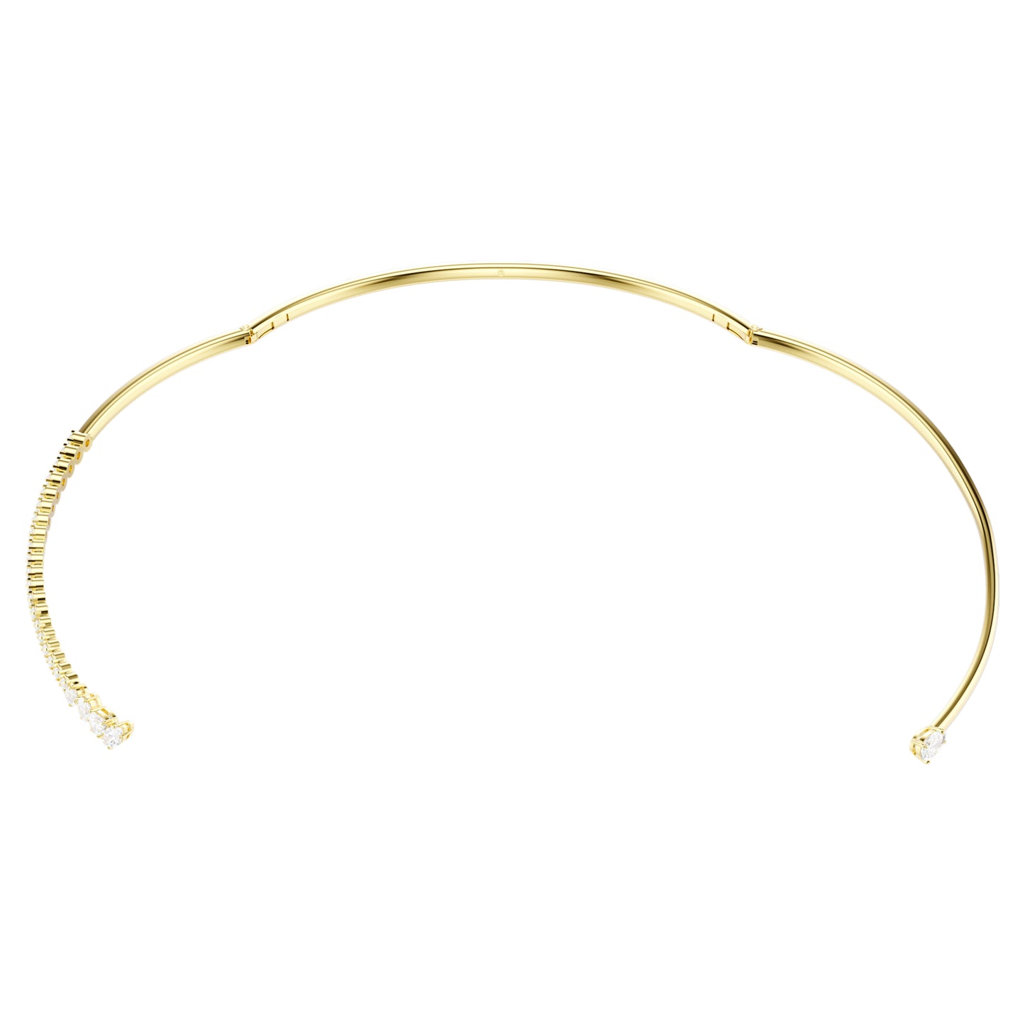 MESMERA CHOKER - WHITE, 18K GOLD