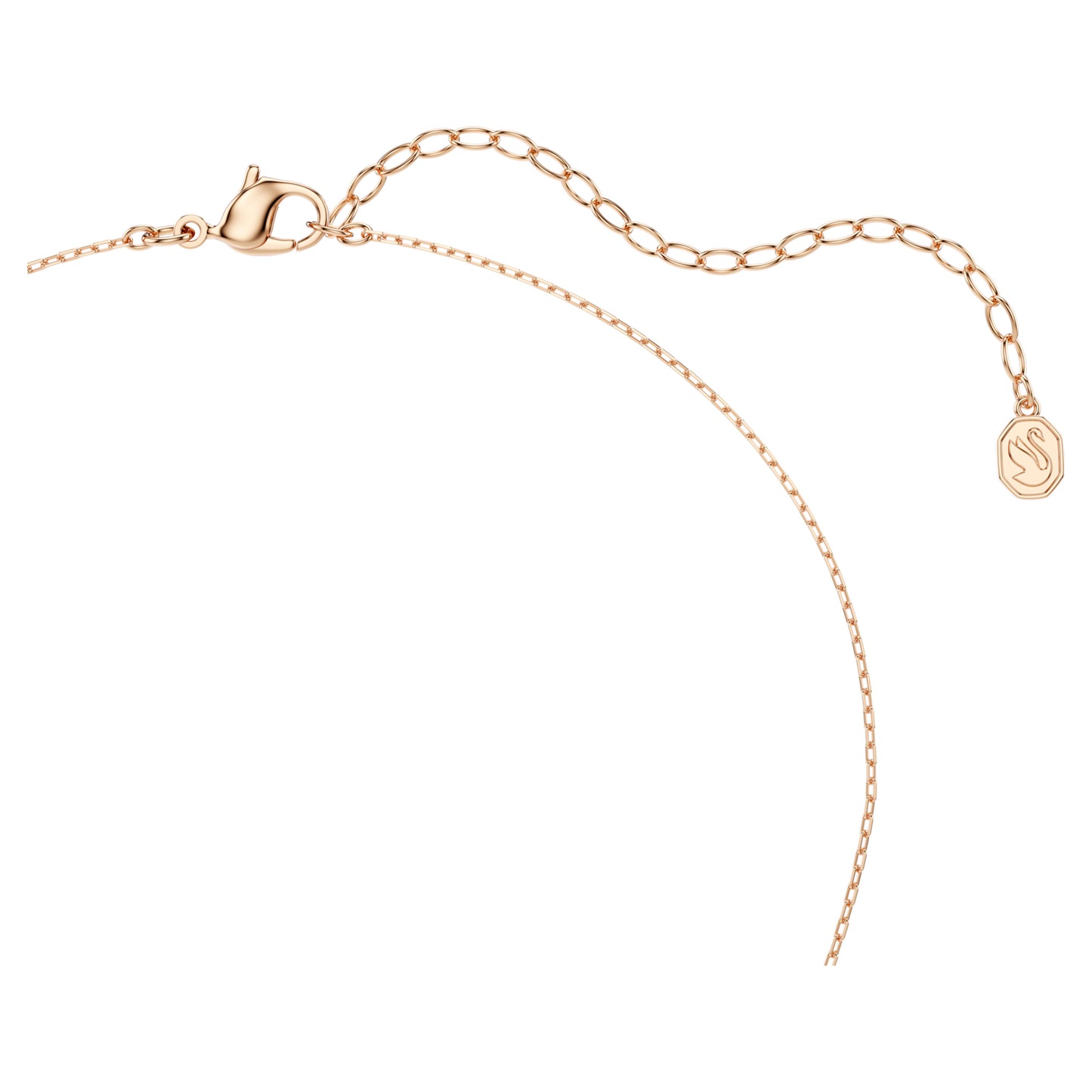 MESMERA NECKLACE - WHITE, 18K ROSE GOLD
