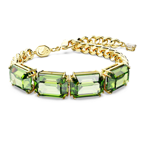 MILLENIA BRACELET - GREEN, GOLD