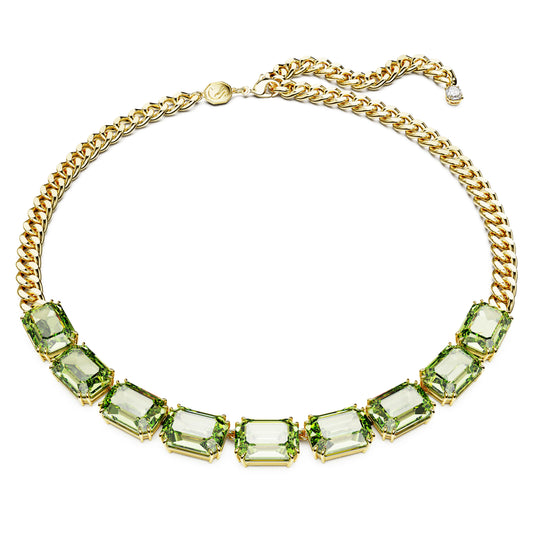 MILLENIA NECKLACE - GREEN, GOLD