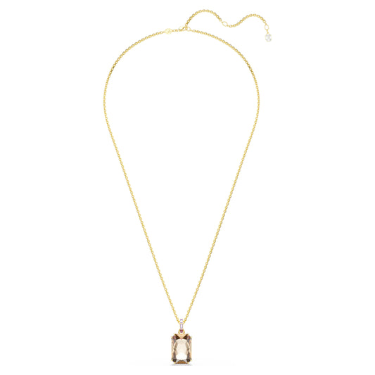 MILLENIA PENDANT OCTAGON - CARAMEL, GOLD