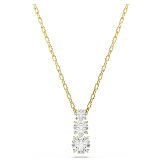 STILLA ATTRACT PENDANT - WHITE, GOLD