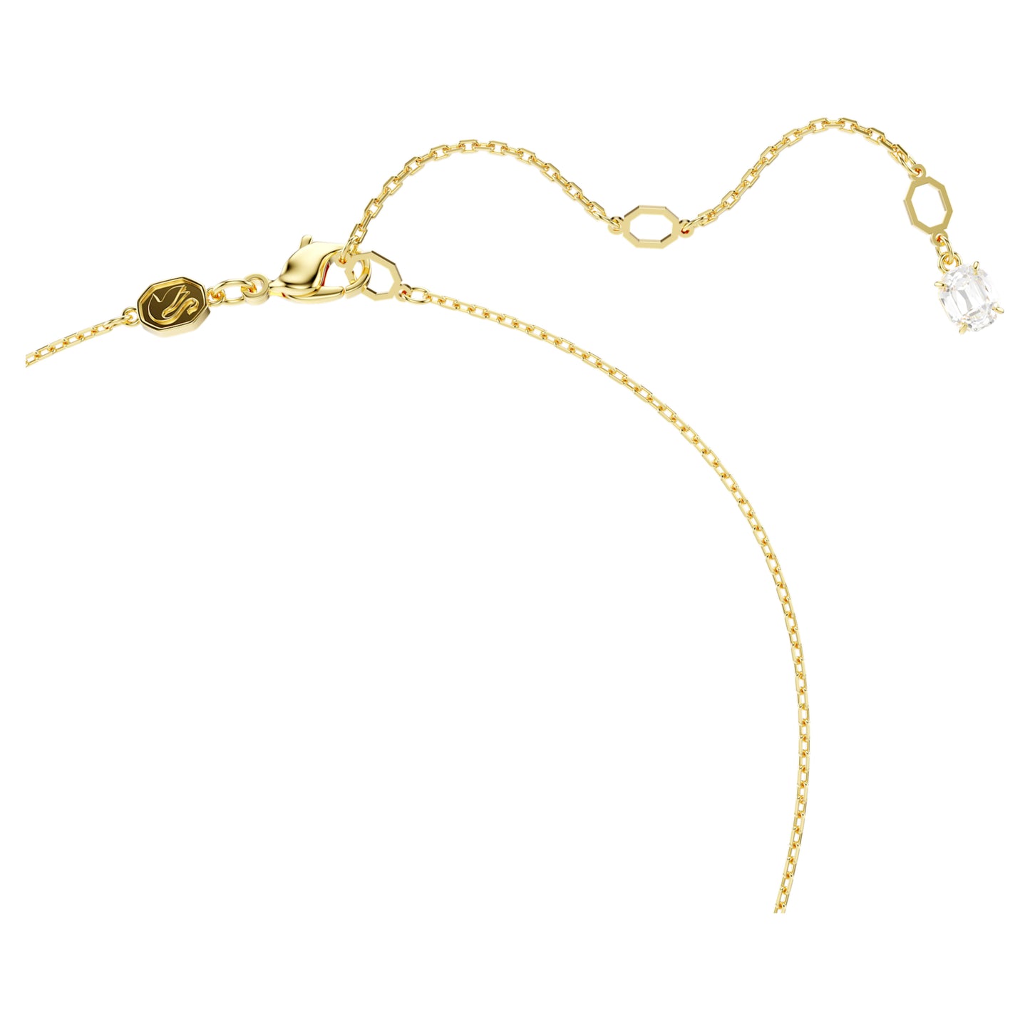 STILLA ATTRACT PENDANT - WHITE, GOLD