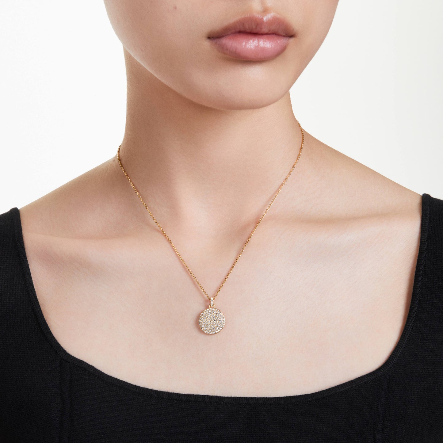 SUBLIMA PENDANT - WHITE, GOLD