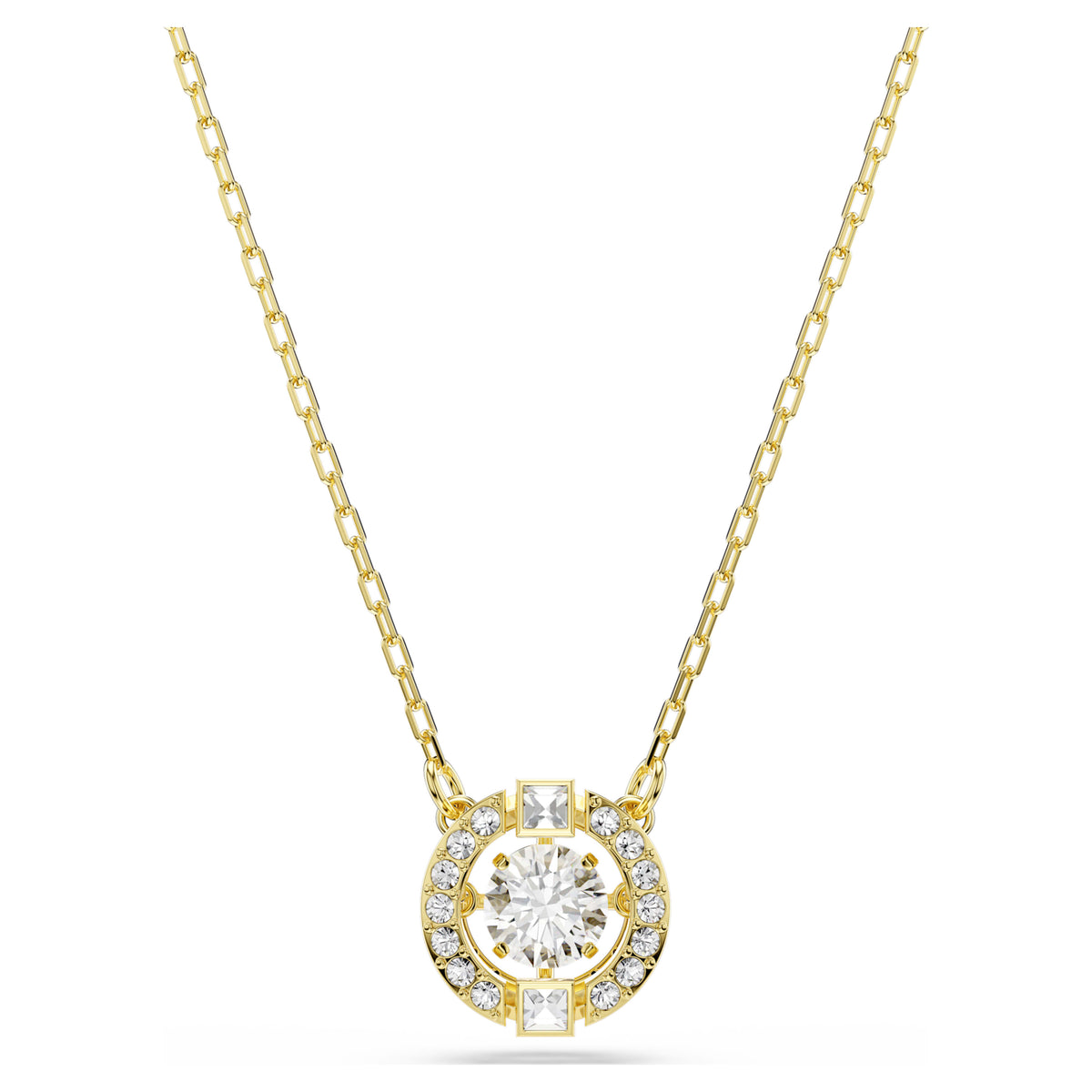 UNA ANGELIC PENDANT - WHITE, GOLD