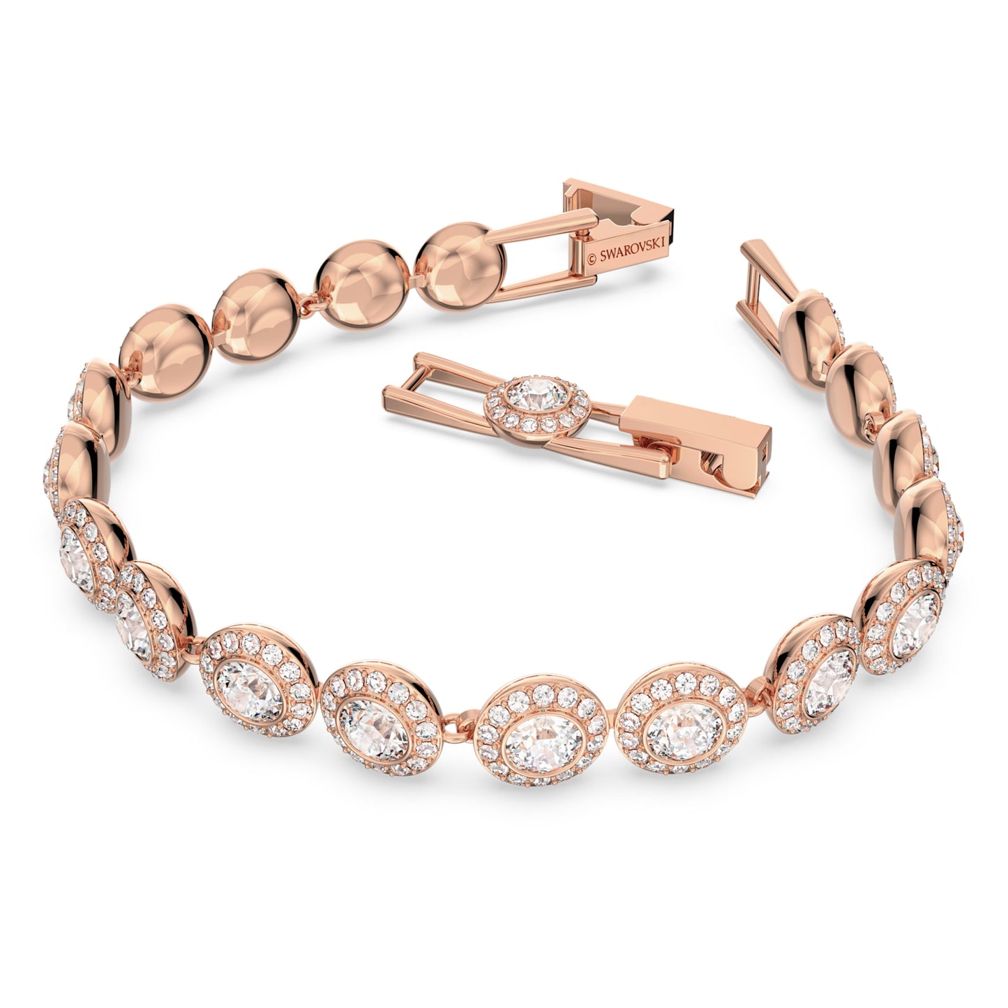 UNA ANGELIC BRACELET - WHITE, ROSE-GOLD