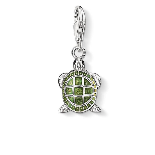 CHARM CLUB STERLING SILVER TURTLE CHARM