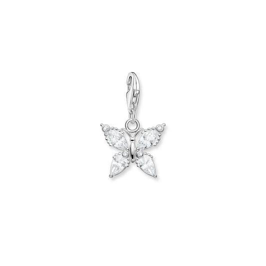 CHARM CLUB CZ BUTTERFLY CHARM