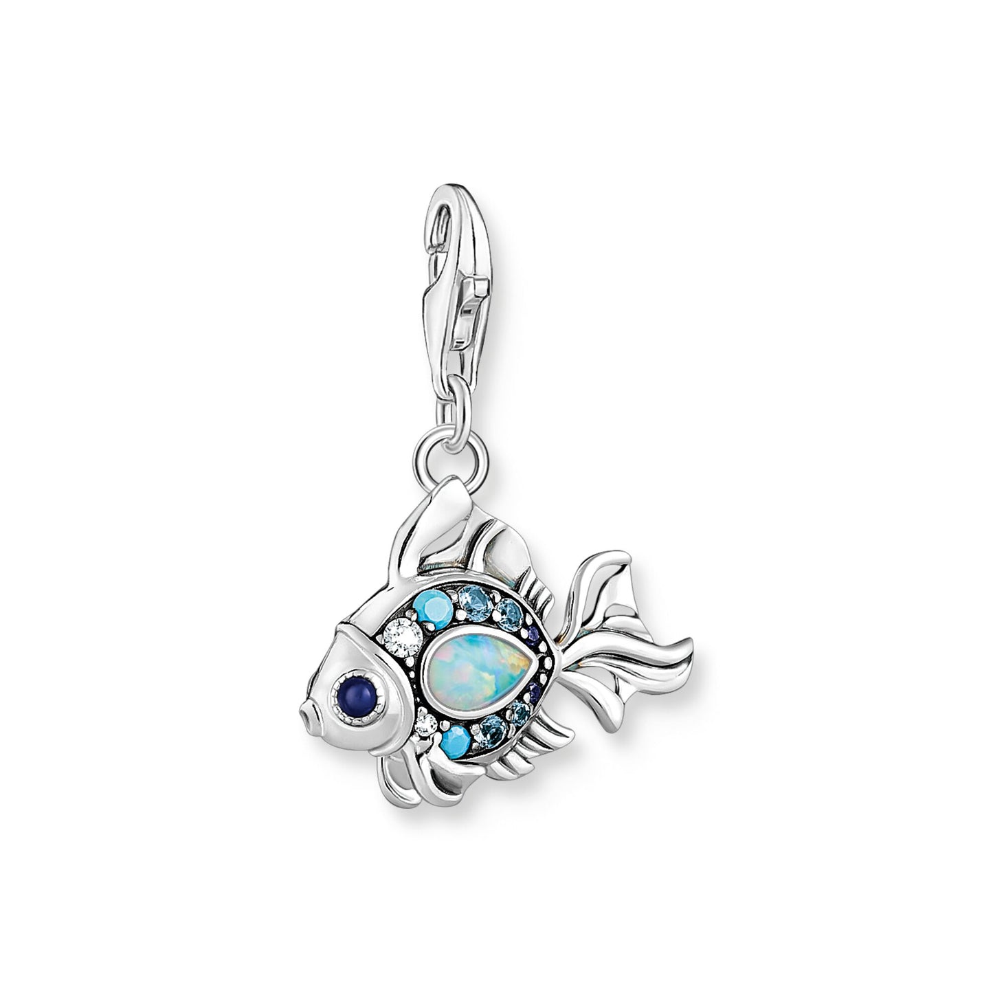 CHARM CLUB BLUE SPINAL FISH CHARM