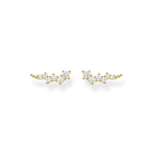 CHARMING COLLECTION STAR EAR CLIMBER EARRINGS